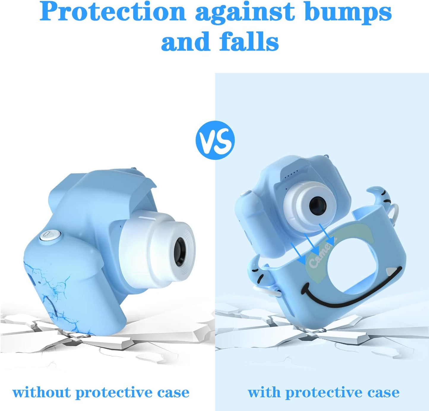 Kids Camera Toys for 3 4 5 6 7 8 9 10 11 12 Years Old Boys/Girls, Kids Digital Camera for Toddler with Video, Birthday Festival for Kids, Selfie Camera for Child, 32GB TF Card