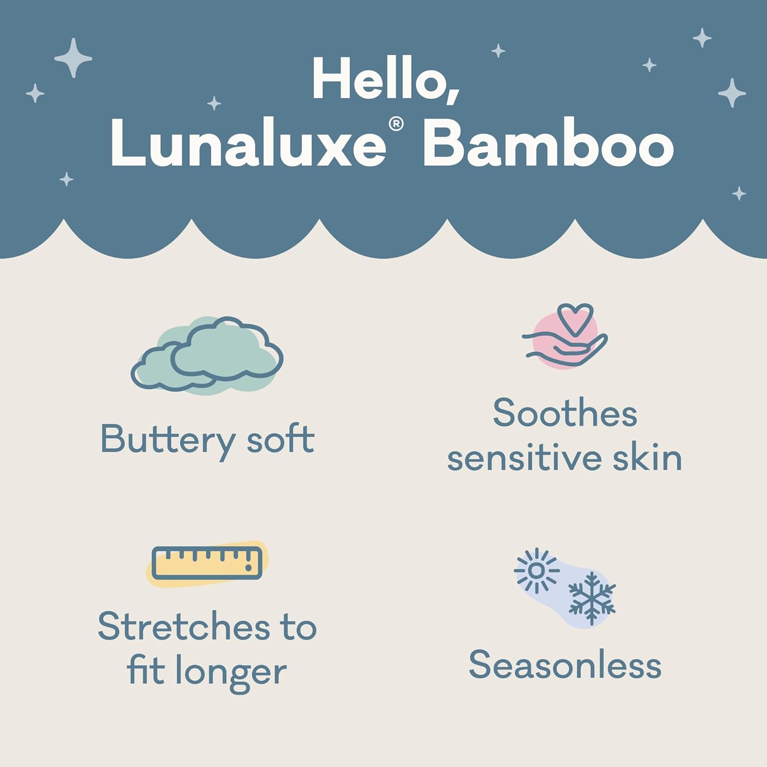 Little Sleepies Pajamas for Baby Boys & Girls, Viscose from Bamboo Baby Pajamas, Preemie & Newborn Sleepers, 2-Way Zipper PJs