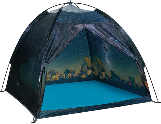 Kids Play Tent-61”x61”x45”Imaginative Play Popup Tent Space World Tent for Kids Indoor/Outdoor Fun-Kids Galaxy Dome Tent Playhouse for Boys and Girls,Perfect Kid’s Gift