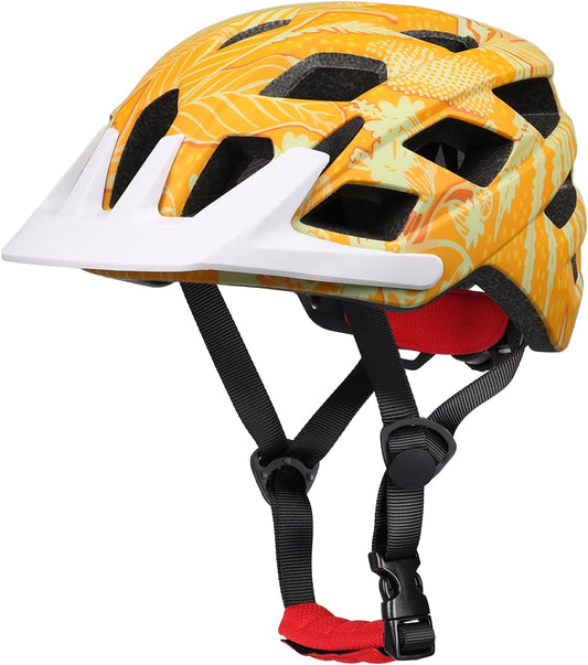 Kids Bike Helmet, 2 Size Adjustable for Youth Toddler Boys & Girls 3-5-8-10-12-14 Years, Child Helmets with Visor for Skating Cycling Scooter