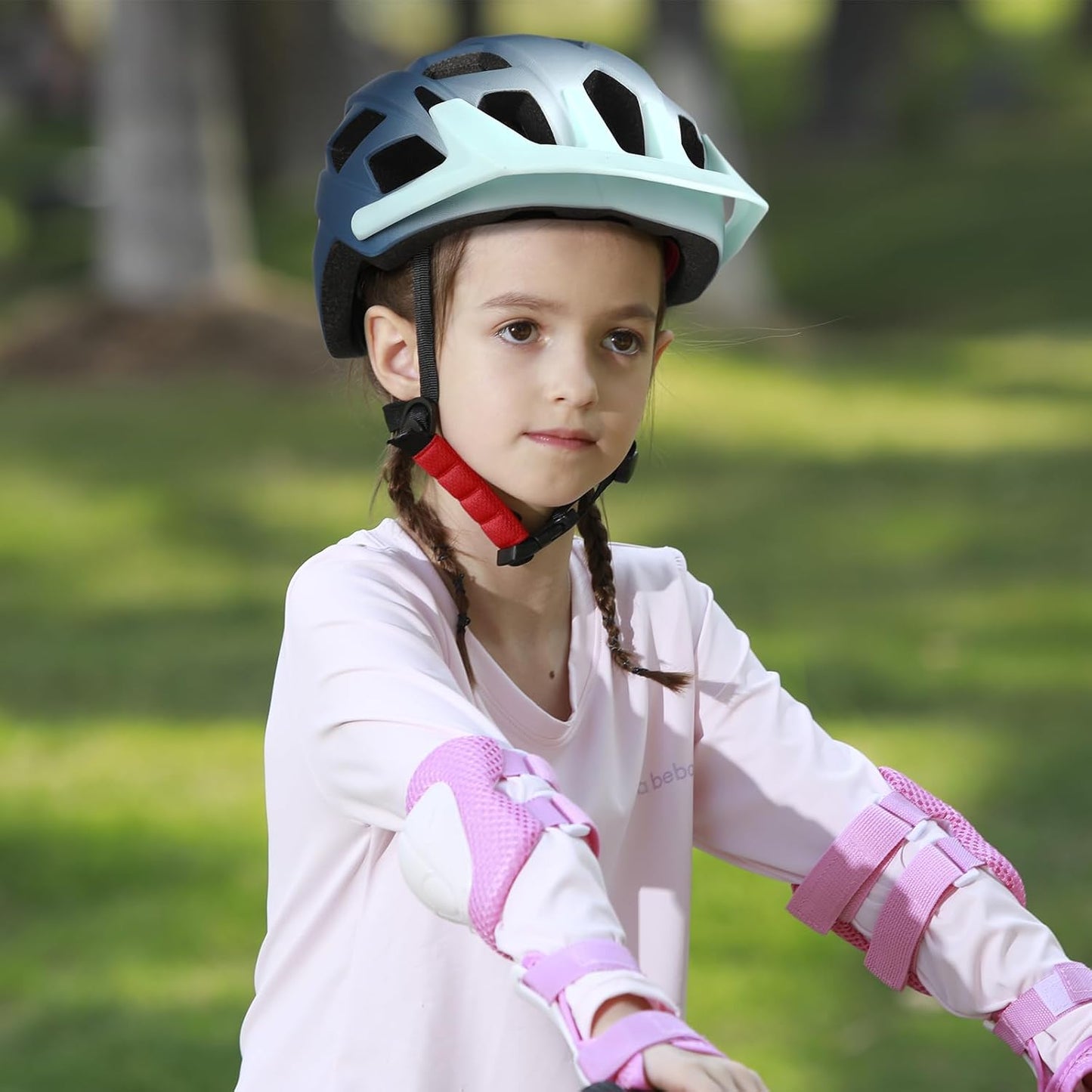 Kids Bike Helmet, 2 Size Adjustable for Youth Toddler Boys & Girls 3-5-8-10-12-14 Years, Child Helmets with Visor for Skating Cycling Scooter