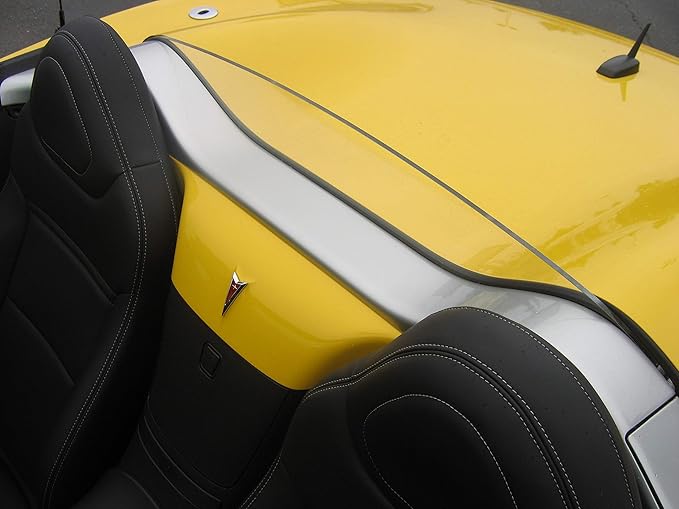 #1 Ranked Wind Deflector Windscreen Windstop Windblocker, Smoke Tint, Compatible with Pontiac Solstice