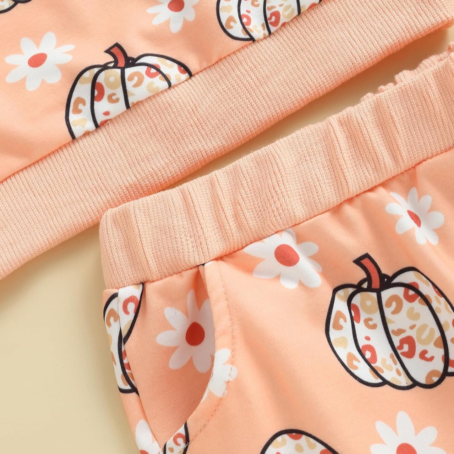 0-4T Toddler Boy Girl Halloween Outfit Fall Clothes Ghost Long Sleeve Sweatshirt Top Pants Baby Halloween Clothes