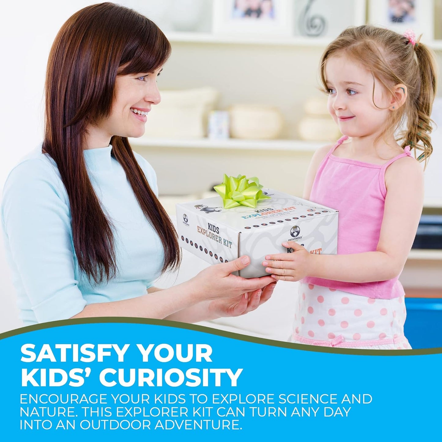 Kids Explorer Kit with Safari Vest & Hat for 3-12 Year Old Boys & Girls - Safari Costume & Dress Up as Zoo Keeper, Paleontologist - Giftable Outdoor Adventure Kit for Kids + Adventure Book